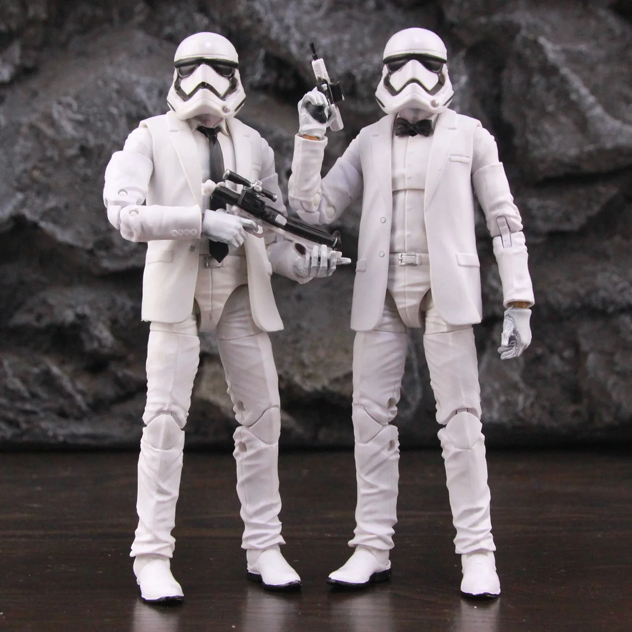 Star Wars Sir Imperial Army Storm trooper erste Ordnung Phase 2 II Bogen angriff des Soldaten 6 "Action figur Klon Spielzeug Puppen modell