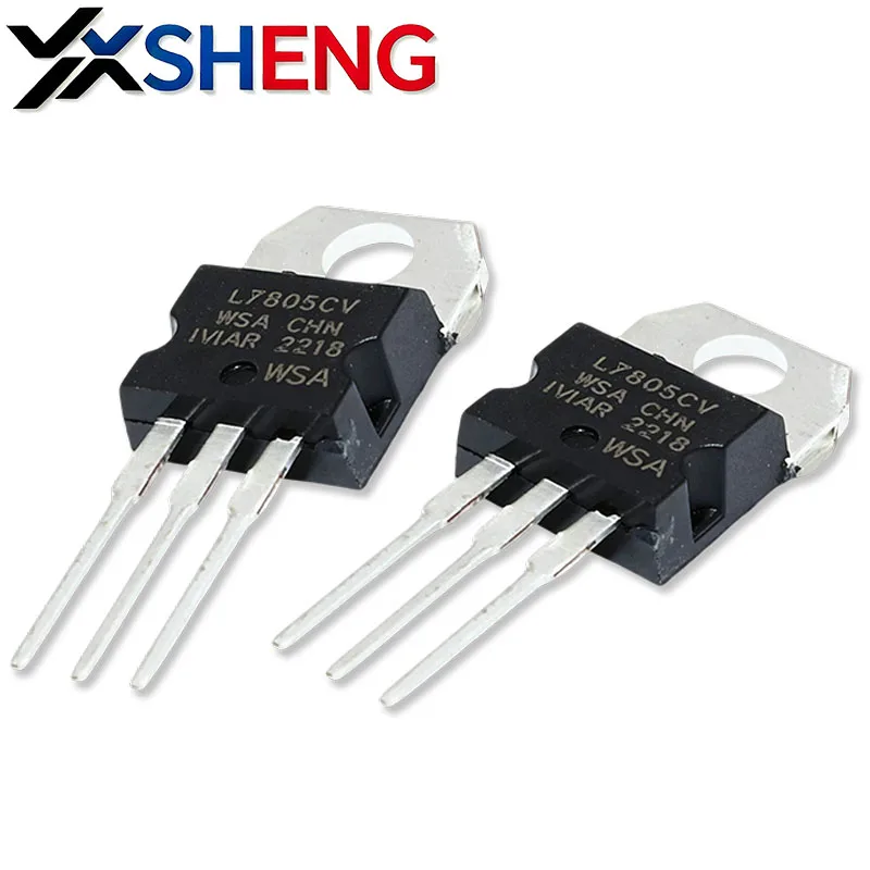 10PCS L7805CV Three Terminal Voltage Regulator 7805 L7806CV L7808CV L7809CV L7812CV L7815CV L7818CV L7824 Triode In-line TO-220