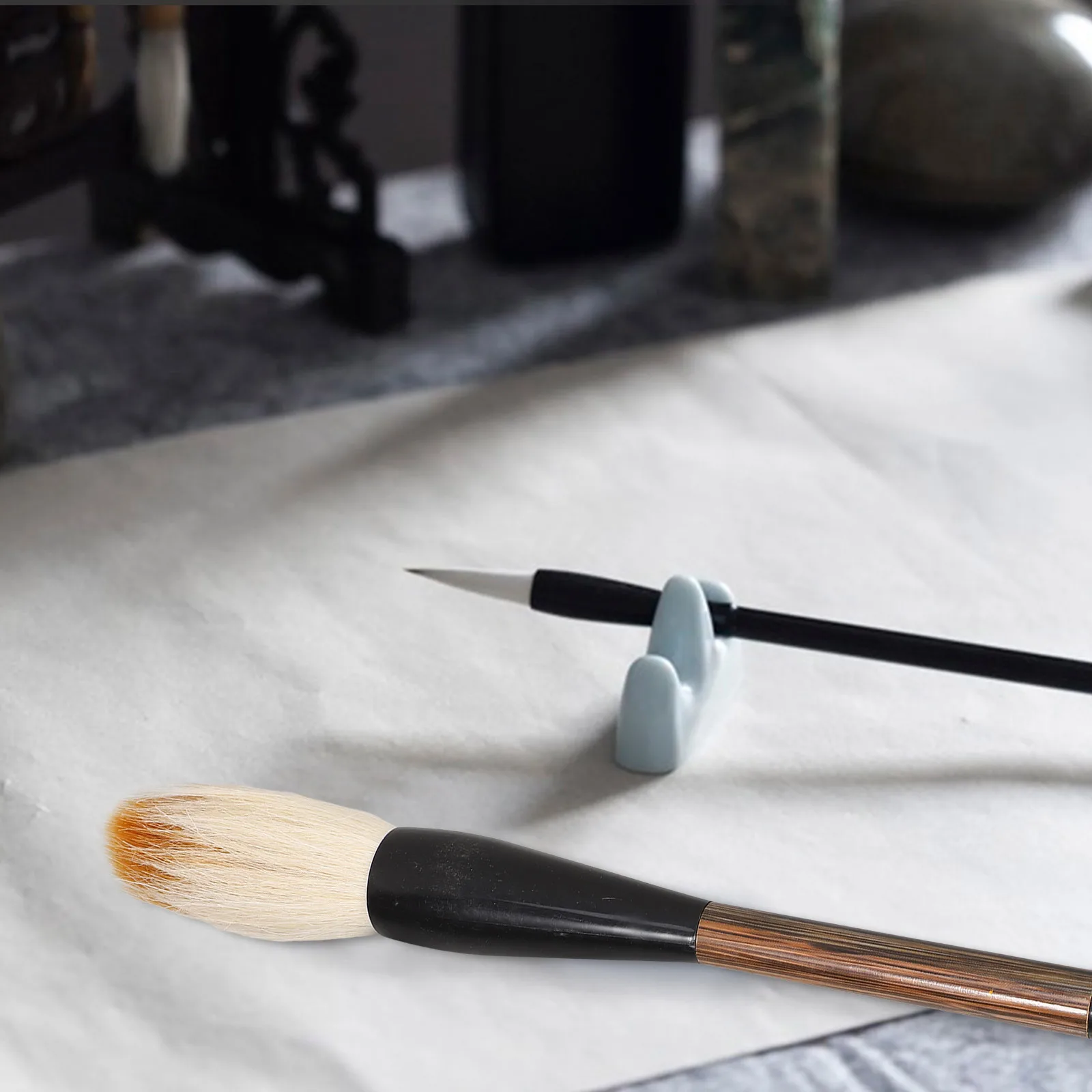 

3 pcs Large Medium Small Chinese Calligraphy Set Smooth Writing Comfortable Grip Durable Art Painting Tool Sumi Ink Brush Pen