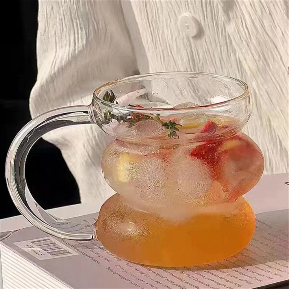 Glass Easy To Clean Durable Transparent There Must Be High Color Value Popular Multi-purpose Glass Drinking Cup Home Supplies