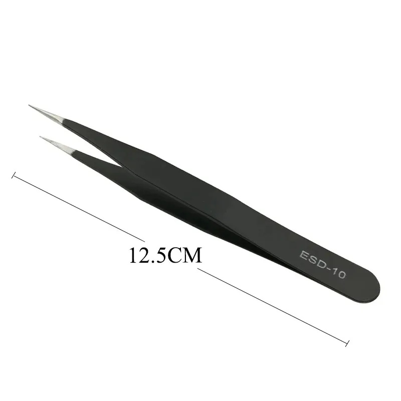 1PC Wimpers Gereedschap Pincet Met Vezel Tips voor Volume Valse Wimper Extensions Pincet Make-up Precisie Professionele Schoonheid Tool