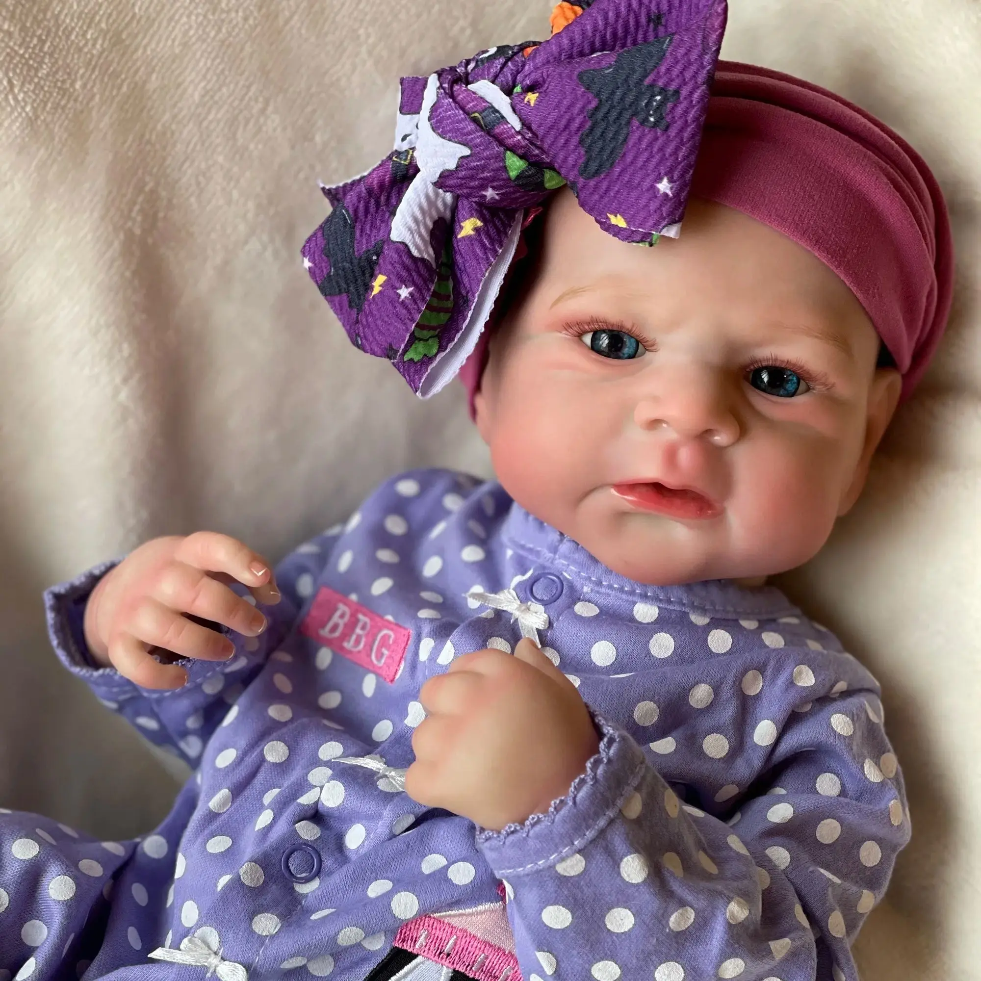 45CM Elijah Silicone Vinyl Painted Baby Doll Whole Body with Boy/Girl Belly Reborn Dolls Kid's Christmas Gift Muñecas
