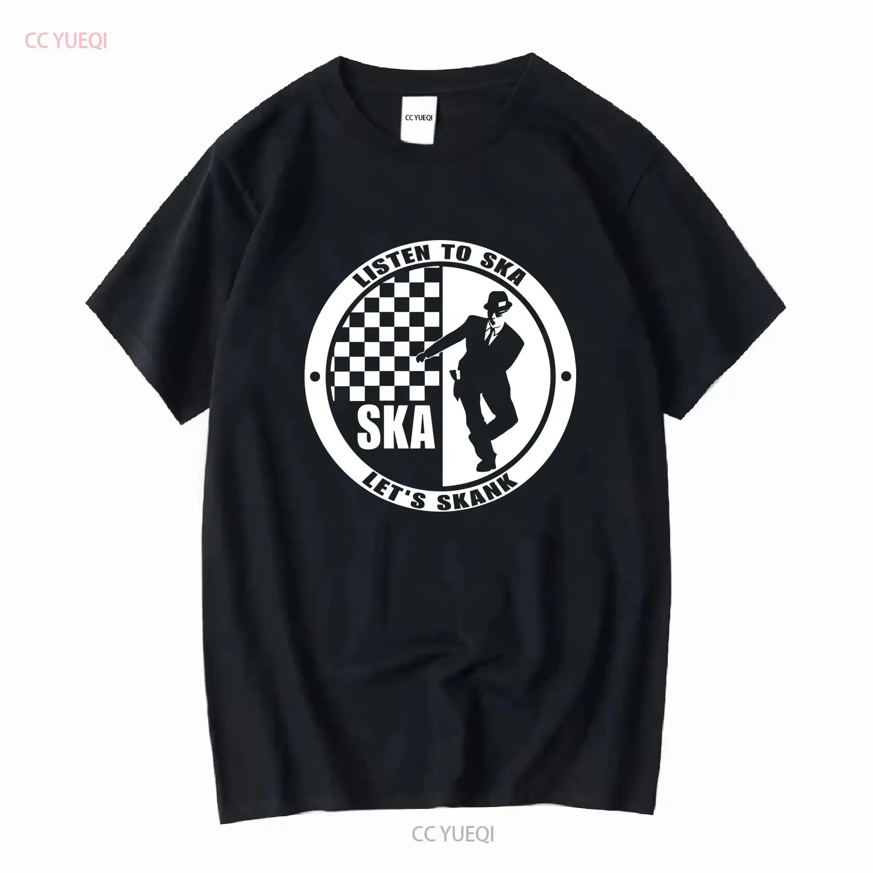 SKA Skank Rude Boy Specials Bad Manners Selecter Madness Skin 2 Tone T Shirt vintage Washed Stylish Unisex streetwear