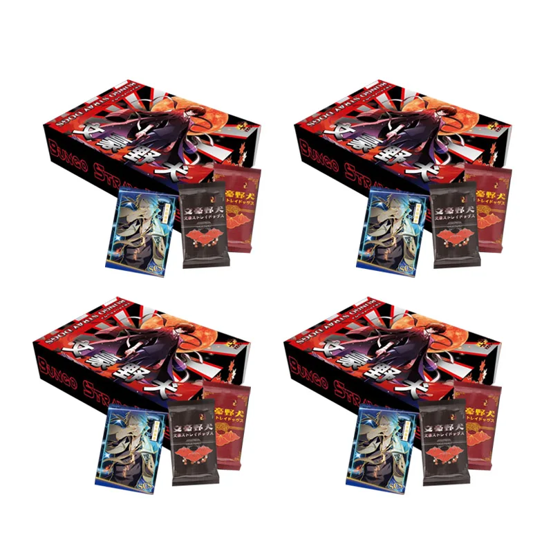 Bungo Stray Dogs Collection Card Multiplayer Poster Drip Cards Super Cute And Adorable Characters Playing Cards