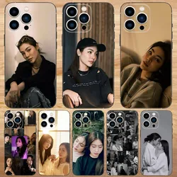 Faye Peraya Malisorn Phone Case For iPhone15,14,13,12,11,Pro,Max,Plus,Mini,X,XS,XR,8,7,6,S,Plus,SE Soft Black Case