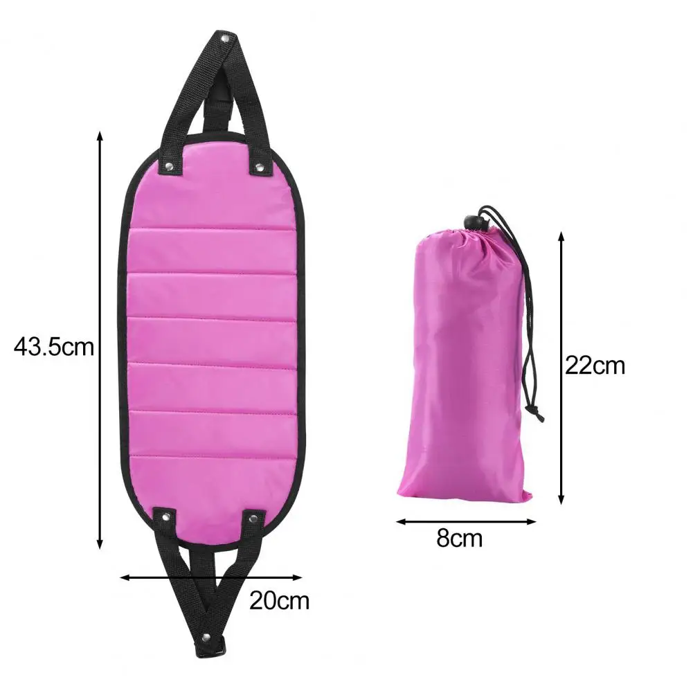 Airplane Footrest with Sponge Cushioning Memory Foam Foot Hammock for Airplane Travel Portable with Adjustable for Comfort