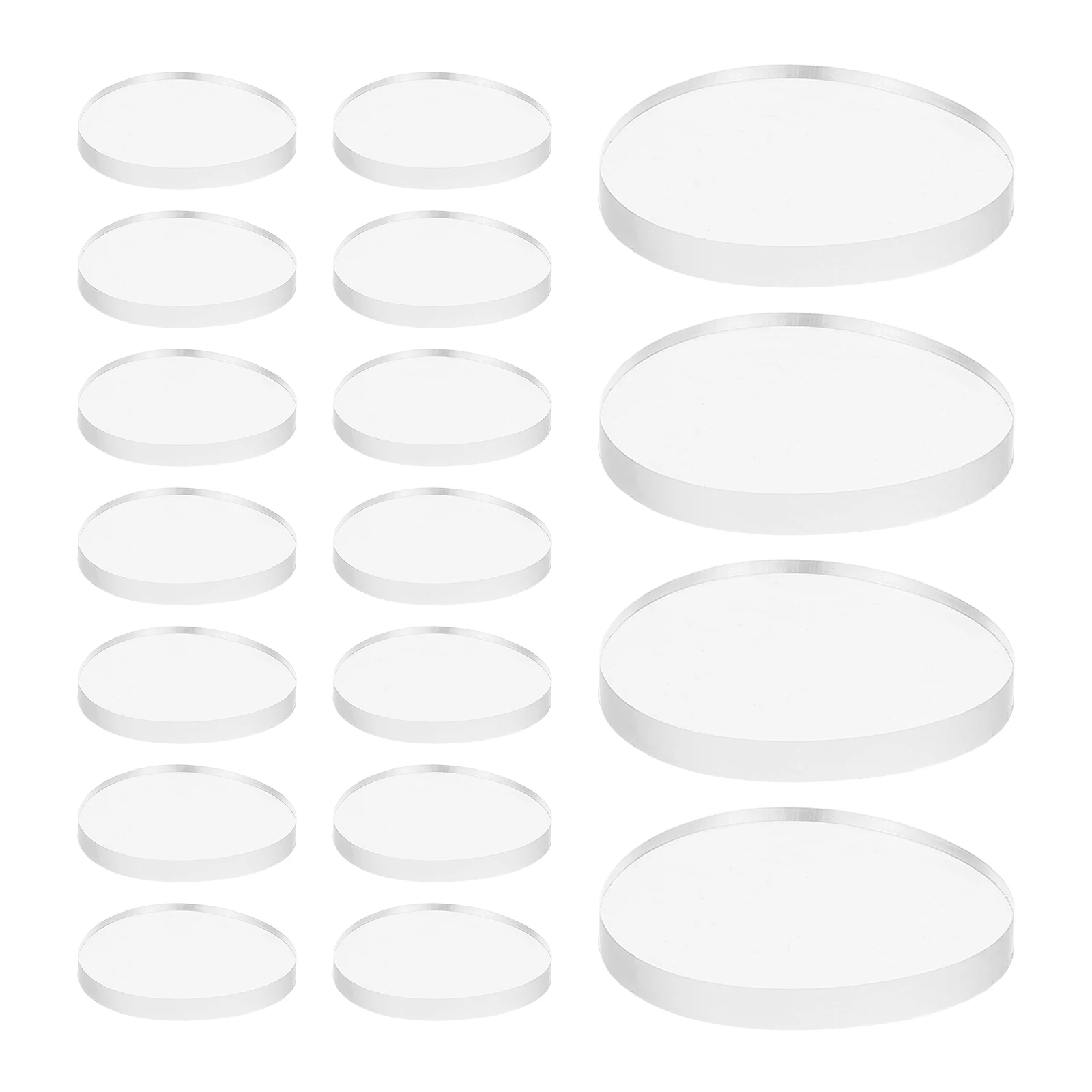 

Glass Anti Slip Spacer Furniture Bumpers Transparent Silicone Table Pads Dual Suction Cups Non Slip Protection Clear Desk Mat
