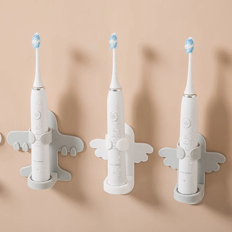 Plastic Butterfly Hooks Self Adhesive Hanging Hook Comb Toothbrush Storage Rack For Door Back Wall Bathroom Kitchen Diy