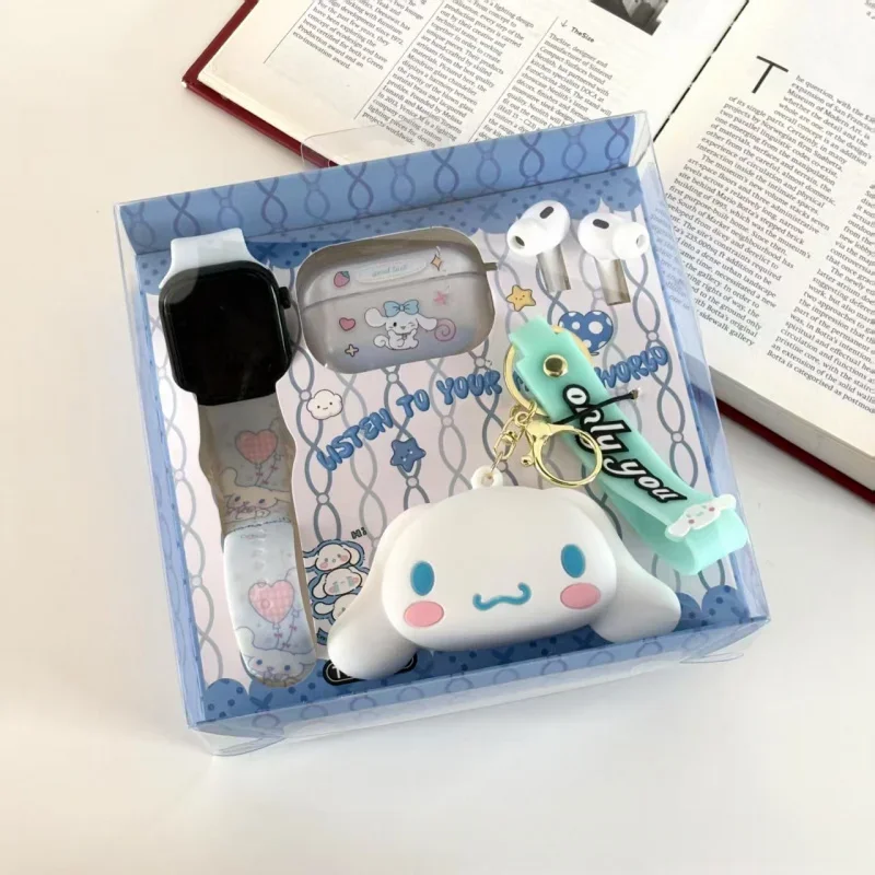 Sanrio Earphone Bluetooth HelloKitty Kuromi Wireless TWS Earbuds Cartoon Headsets For Boys Girls Birthday Christmas Gift