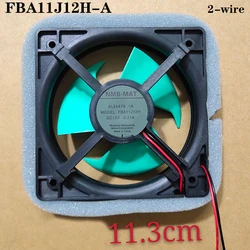 refrigerator waterpoof cooling fan For NMB FBA11J12H  2-wire 12V 0.21A BL24A79-A