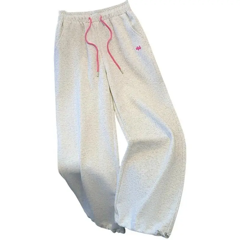2026 Summer Thin Casual Joggers Women High Waist Ankle Length Pants Trendy Petite Lounge Trousers Early Fall