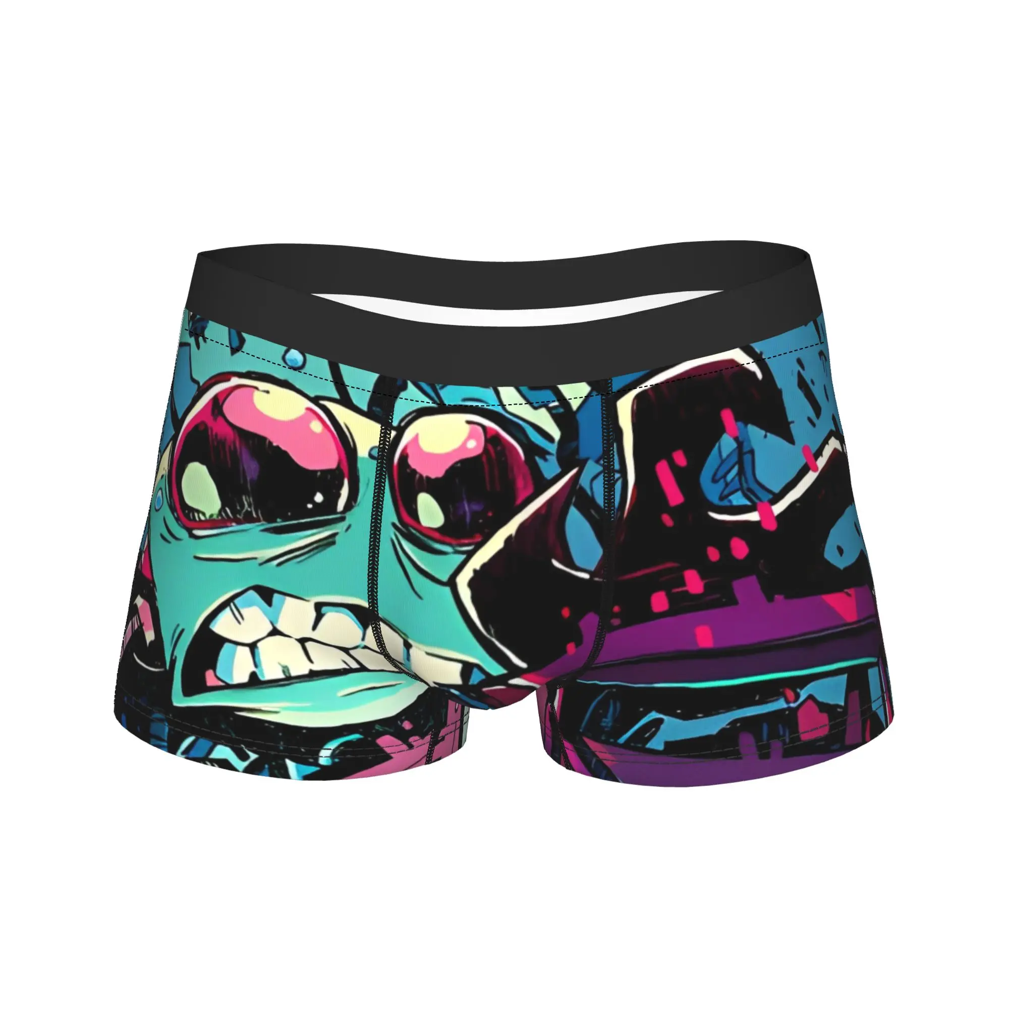 

Fashion Boxer TV Invader Zim Shorts Panties Briefs Men Underwear Gir Cartoon Breathable Underpants for Homme S-XXL