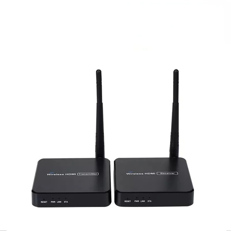 

Wireless HDMI Extender Kit TV video Transmitter Receiver for HD 1080p for Laptops PC Cable Box Satellite Box Blu-ray DVD PS4 Xbo