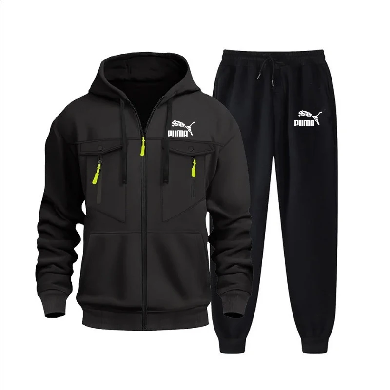 

Hoodies Sweatshirts for Men Versatile Sweatpants Fashion High Quality Sports Sportswear Autumn Winter Comfortable Daily Dressing