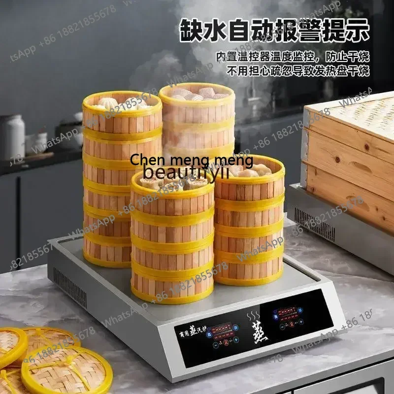 Z189 HH سطح المكتب متعدد الوظائف فرن البخار التجاري باخرة سريعة سعة كبيرة باخرة