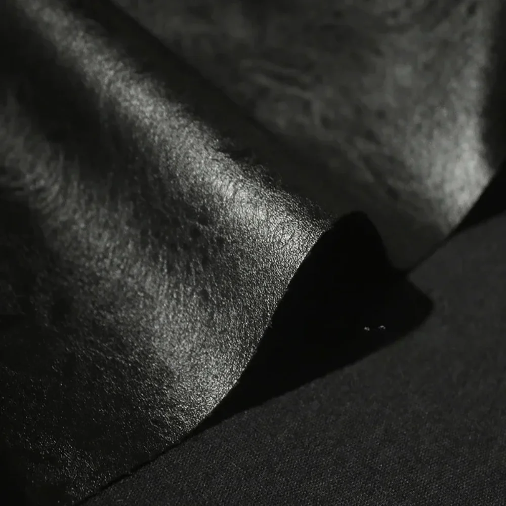 

Искусственная экологичная кожа ПУ с текстурой, дизайнерская ткань оптом, материал для пошива, ткань на метр для рукоделия