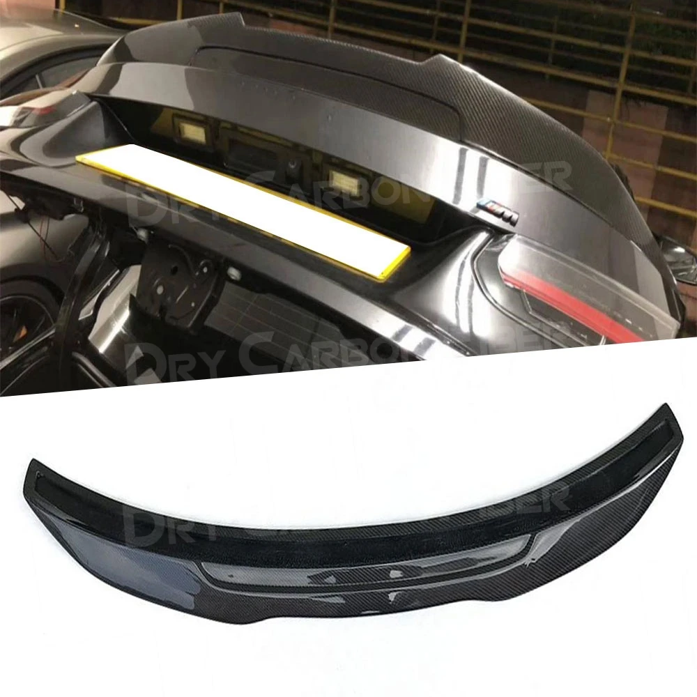 

Высококачественный задний спойлер из углеродного волокна, утиные крылья для BMW 2 серии F22 F87 M2 220i 228i M235i 2014-2019 PSM Стайлинг