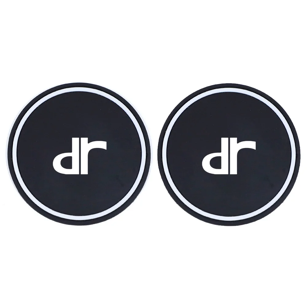 2 قطعة حامل أكواب الماء السيارات حصيرة سيليكون مكافحة زلة إدراج منصات كوستر ل DR المحركات DR صفر DR3 DR5.0 4.0 6.0 DR1 DR2 F35