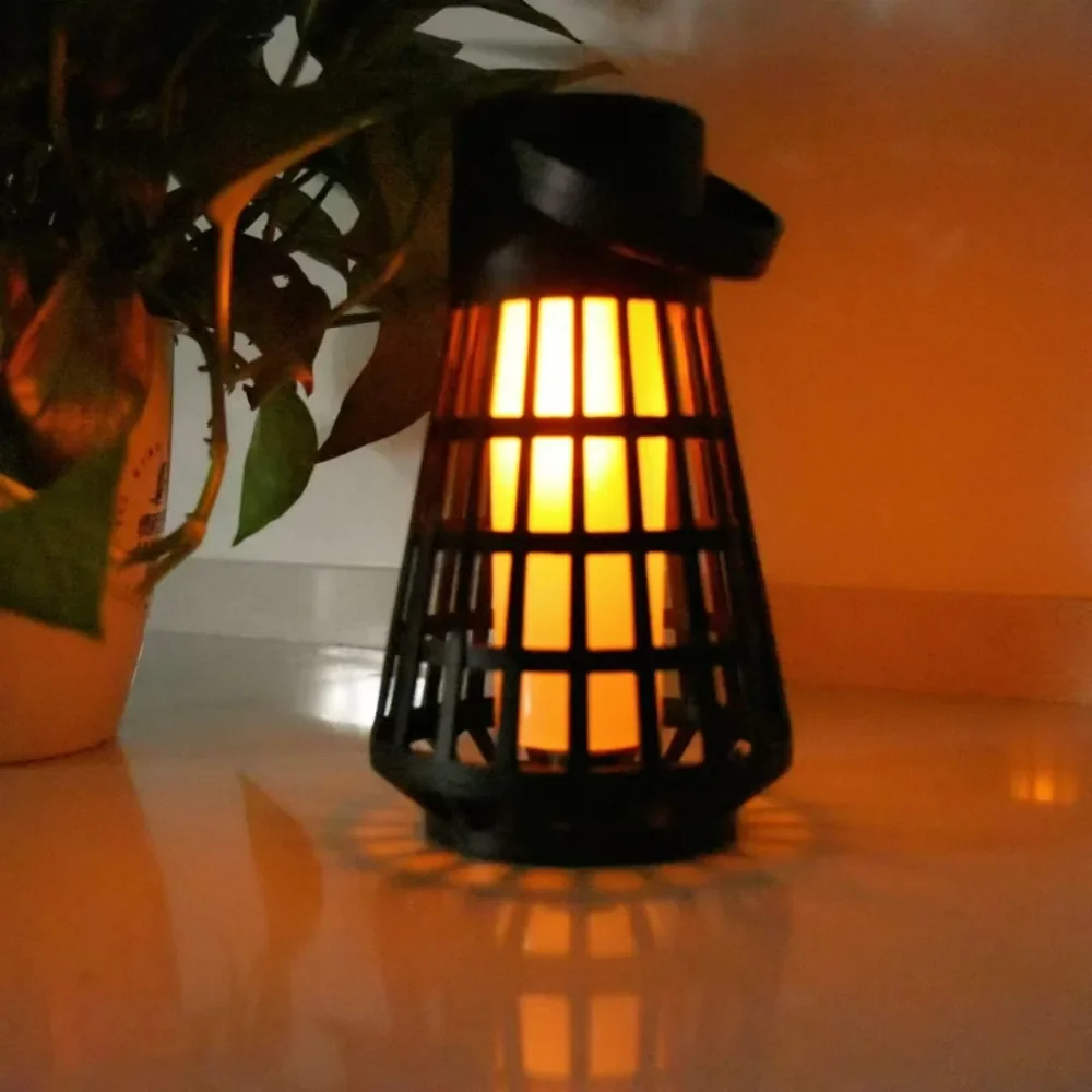 Premium Solar Torch Lights Outdoor Realistic Dancing Flame Effect  IP65 Waterproof Solar Powered Garden Lights Deck Poolside