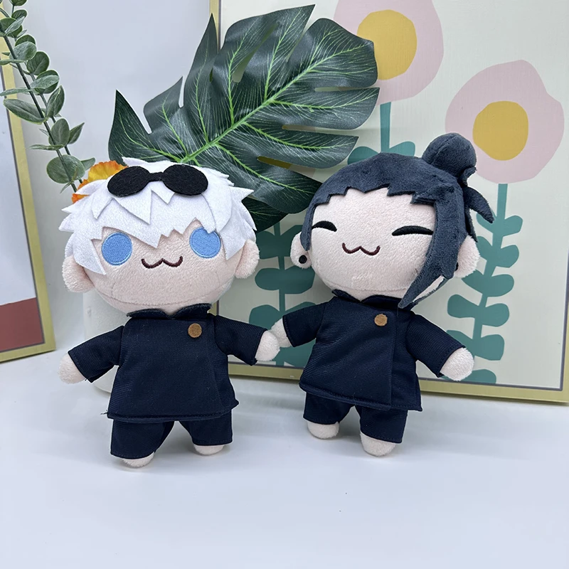 Jujutsu Kaisen หุ่นมือตุ๊กตาหนานุ่มหมอน gojo and GTO ใหม่22ซม. ตุ๊กตาวันเกิดเด็กของขวัญคริสต์มาสอะนิเมะร้อนยัดไส้