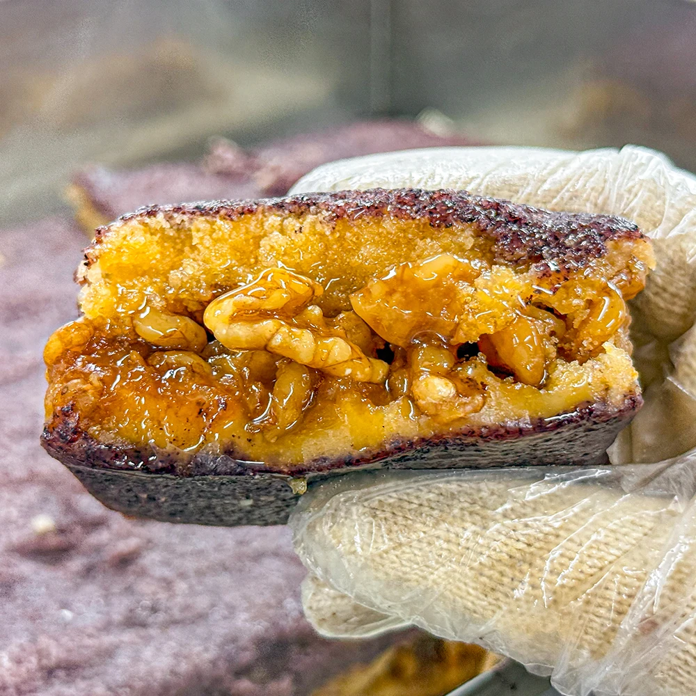 غرف Tteok Shozen Mochi محلية الصنع Posle Bountiful Black Midian Walnut Take 1 كجم (10-12 خارجيًا)