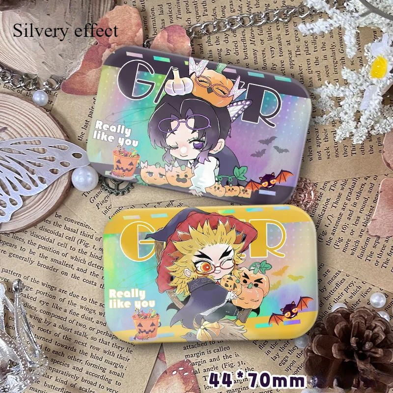 New Demon Slayer Badge Tokitou Muichirou Kanroji Mitsuri Anime Peripherals Halloween Desktop Originality Ornament Collection