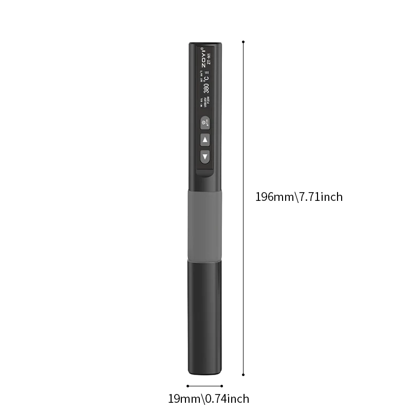 Imagem -06 - Ferro de Solda Inteligente Caneta Solda Portátil Temperatura Constante Manutenção Eletricista Casa 96w Zoyi-zt-n1