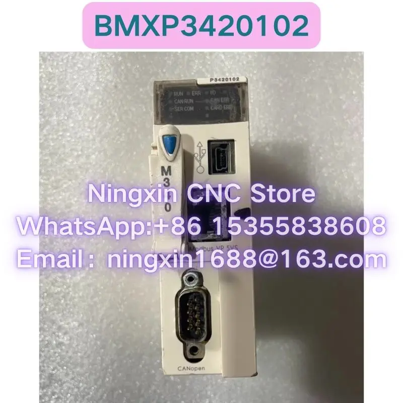 Used BMXP3420102 BMXP3420302 PLC module Functional test OK Fast delivery