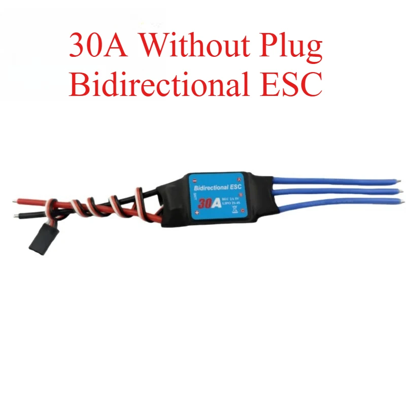 Hohe Qualität und heiße Verkäufe Bidirektionaler 30A bidirektionaler bürstenloser Regler für ferngesteuerten pneumatischen Unterwasserpropeller für Autos