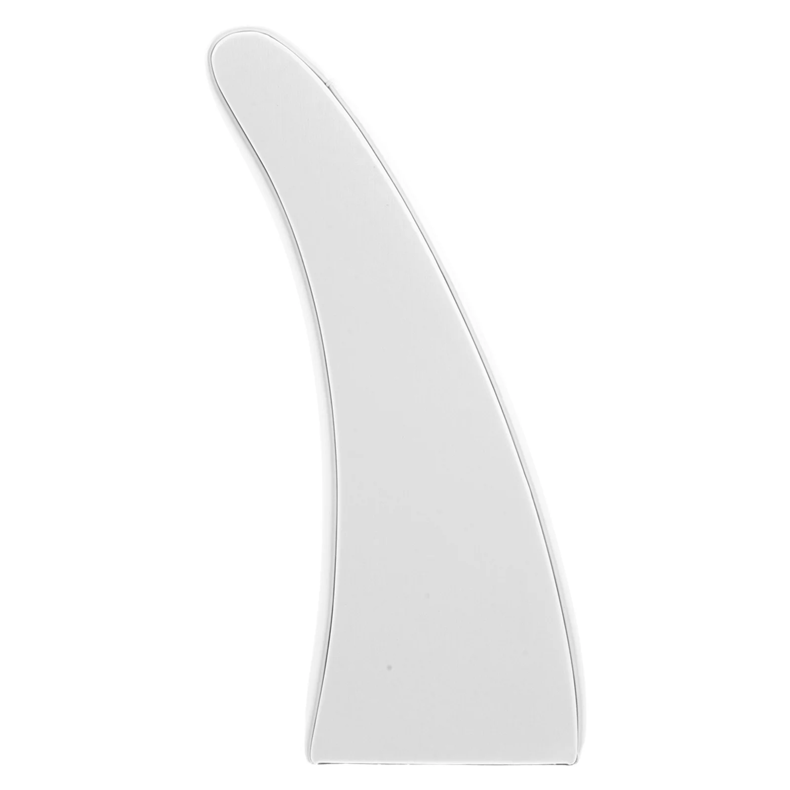 

White Pu Jewelry Display Stand For Necklaces Bracelets Earrings Minimalist Tabletop Organizer Rack Jewelry Display For