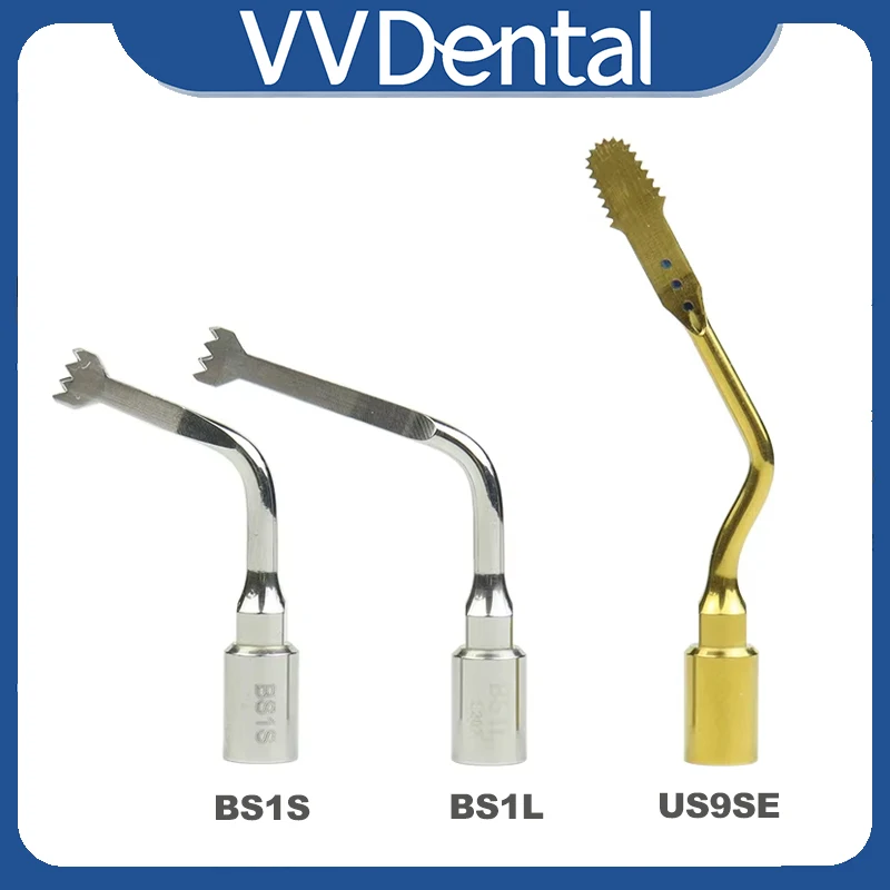

VVDental Piezo Surgery Tip for SATELEC/WOODPECKER 4th Generation Handpiece Piezourgery Bone Cutter Dental Surgery Tools