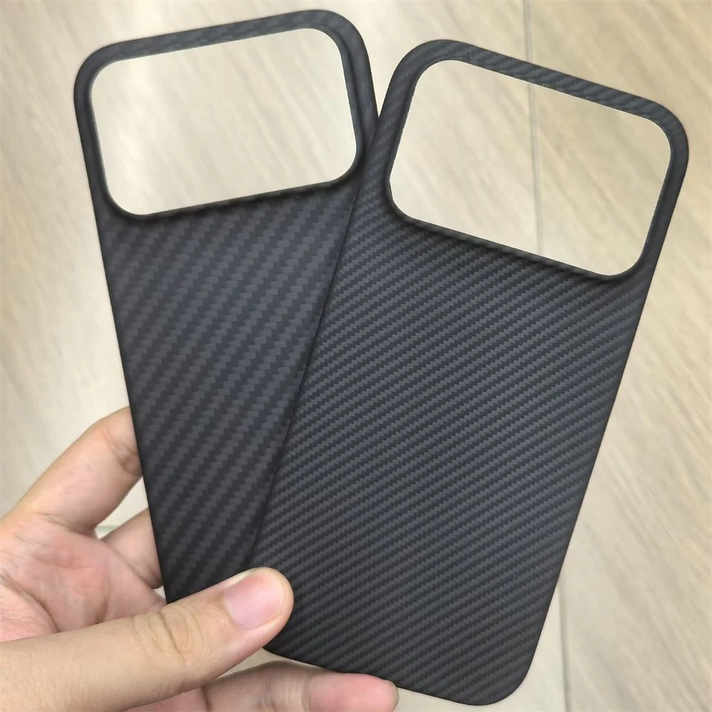 حافظة من ألياف الأراميد لهاتف آيفون 17 برو ماكس حافظة خفيفة رفيعة - ملمس أقل غطاء مقاوم للصدمات ومضاد للخدش