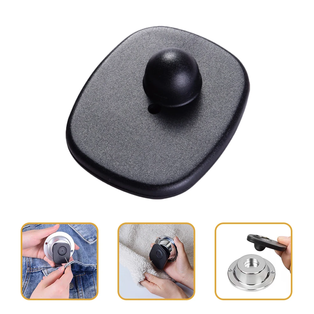 40 قطعة من الملابس الصلبة لعلامة ABS المضادة للسرقة معدات البيع بالتجزئة لأكياس الملابس والأوشحة علامة أمان الملابس #1