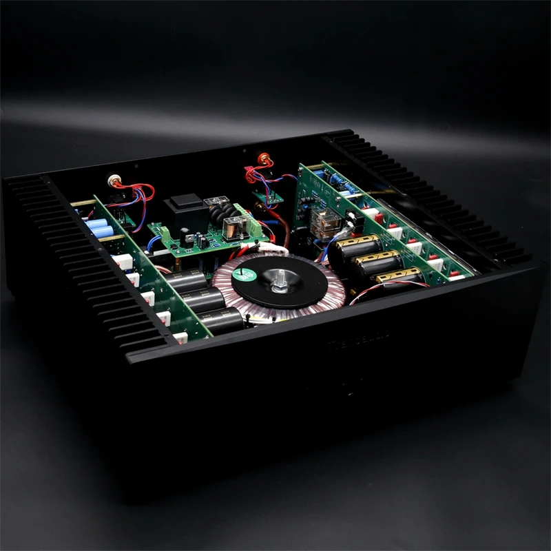 T7  Dual Channel Pure Post-level Power Amplifier Using Berlin Voice 909 Power Amplifier Circuit fully symmetrical X-Amp Circuit