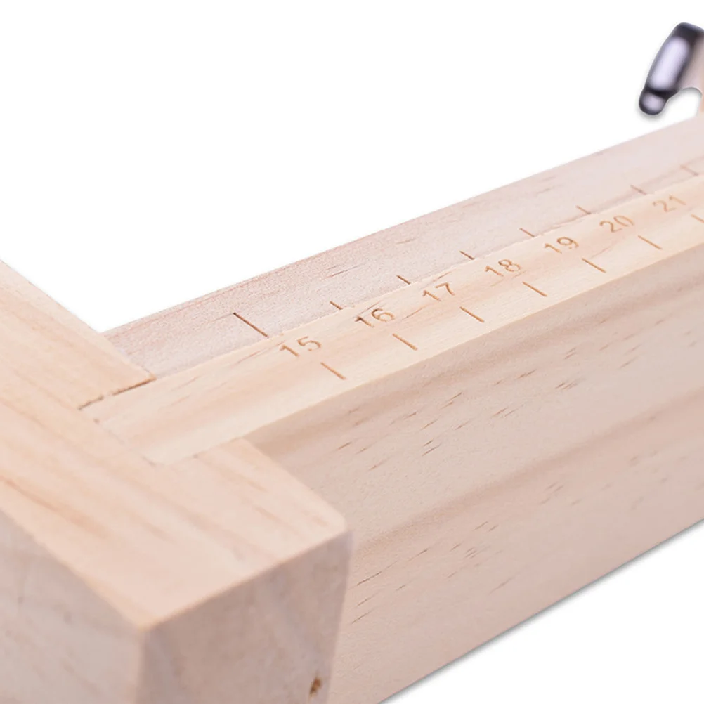 우산 끈 직조 나무 프레임 조절 가능한 끈 팔찌 제작 DIY 공예 도구 키트 야외 스포츠 수제용