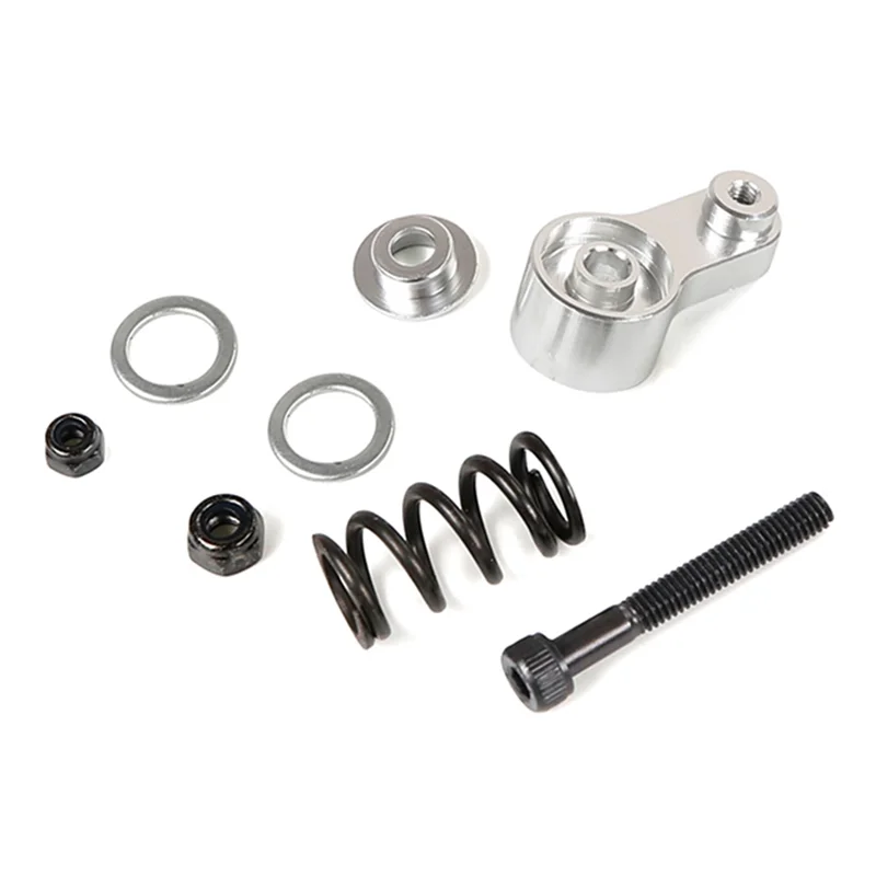 Voor BAHA CNC Metalen Buffer Tuimelaar Kit voor 1/5 BAHA ROVAN KM BAJA 5B 5T 5SC Rc Auto Onderdelen, Zilver