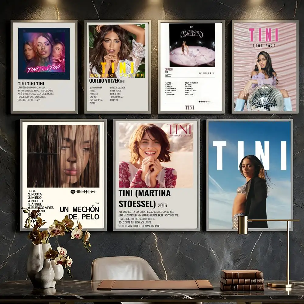 T-TINI Martina Stoessel Poster --HD-- Self-Adhesive Waterproof High-Toughness Universal Wall Decor