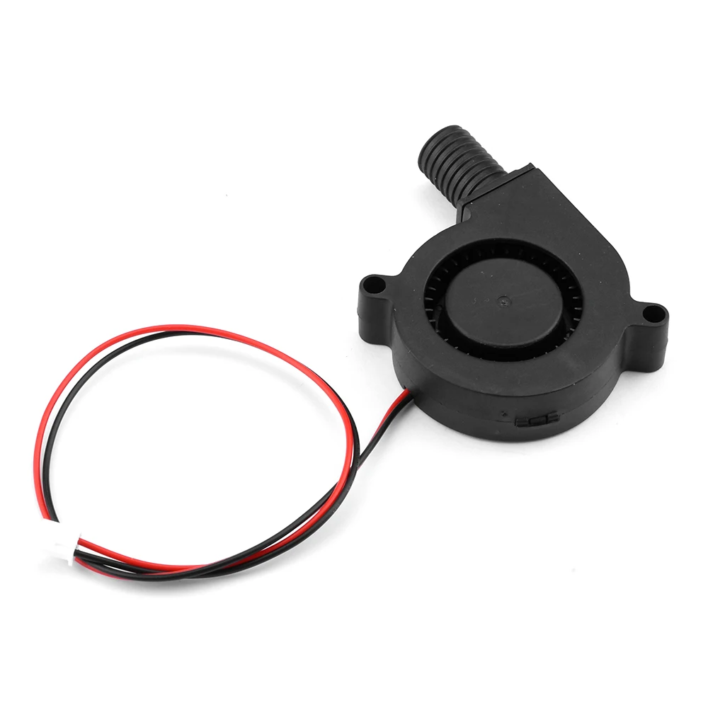 DC Blower 8800RPM 7300RPM 12V 5015 50MM Cooling Fan for 3D Printer Oil Bearing Brushless DC Cooling Turbine Fan