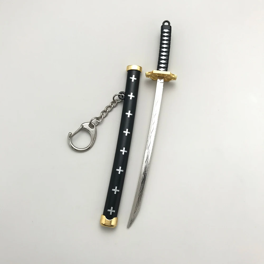 Super Warrior Samurai Sword Keychain Set