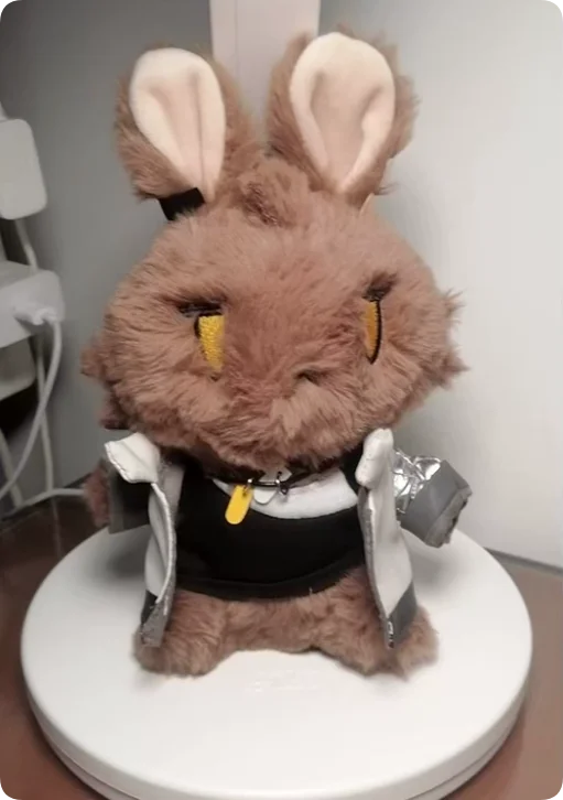 

Официальная игра Arknights: Thorns Civilight Eterna VER. Плюшевая игрушка-кролик, мягкая кукла, реквизит для косплея, милый рождественский подарок