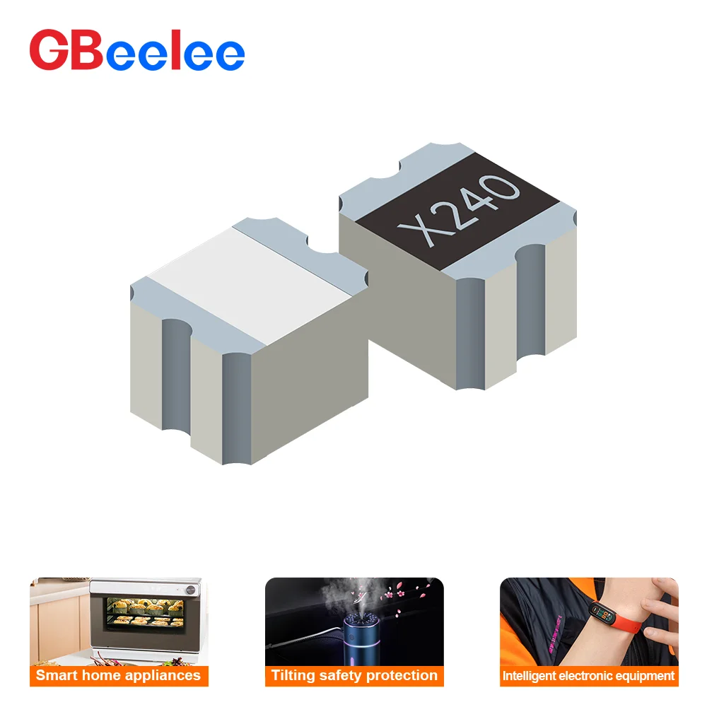 50 Uds SMD interruptor de ángulo de inclinación de 45 grados para electrodomésticos inteligentes capacidad de detección de inclinación Vertical Horizontal y recogida de dirección
