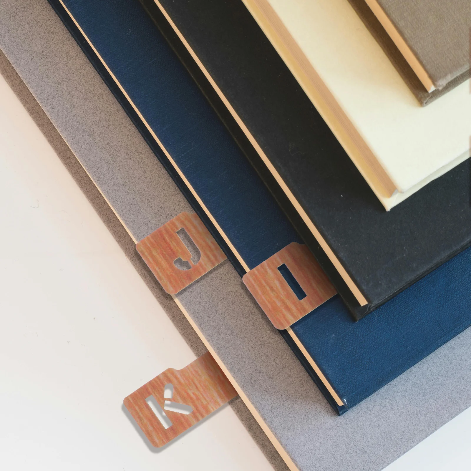 

26 Pcs Creative Stationery Bookmark Alphabetical Dividers Letter Album Bookmarks Accessories