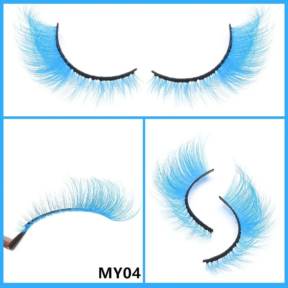 3D Cat Eye Cat Eye Lashes Thickness Volume Lashes Faux Mink Hair Long Natural Faux Mink Hair Eye Lashes Eyelash Extension