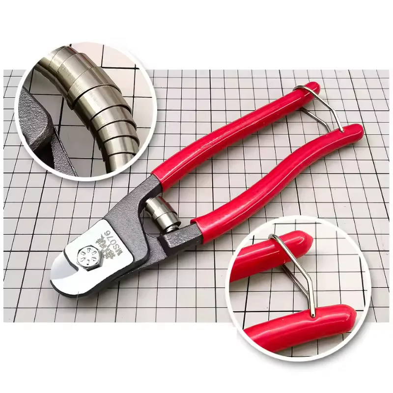 MS076 0.5~2.5mm Cutter Plier Model Building Tools Copper Bar Stainless Steel Bar Cutting Pliers Versatile Precision Cutting Tool