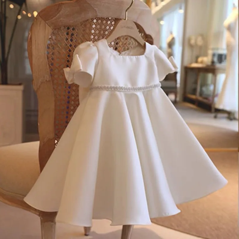 

Baby Girl 1st Birthday Dress, Princess Tutu Gown, Flower Girl Outfit