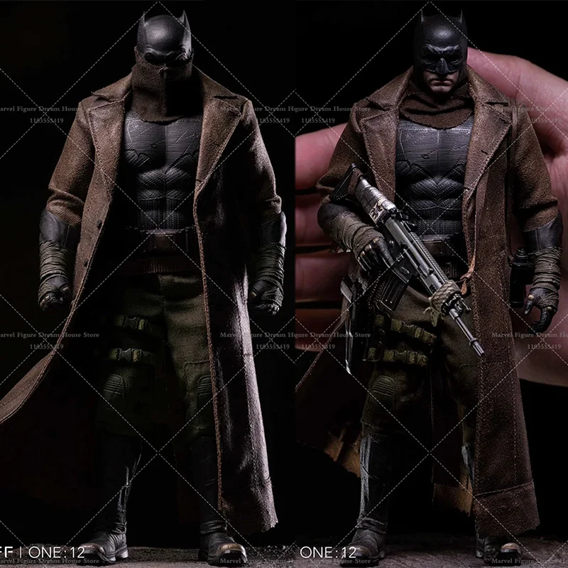

Muff Toys MF07 1/12 Scale Nightmare Desert Bruce Wayne The Dark Knight Bat Hero 6-inch Full Set Action Figure Soldier Toys