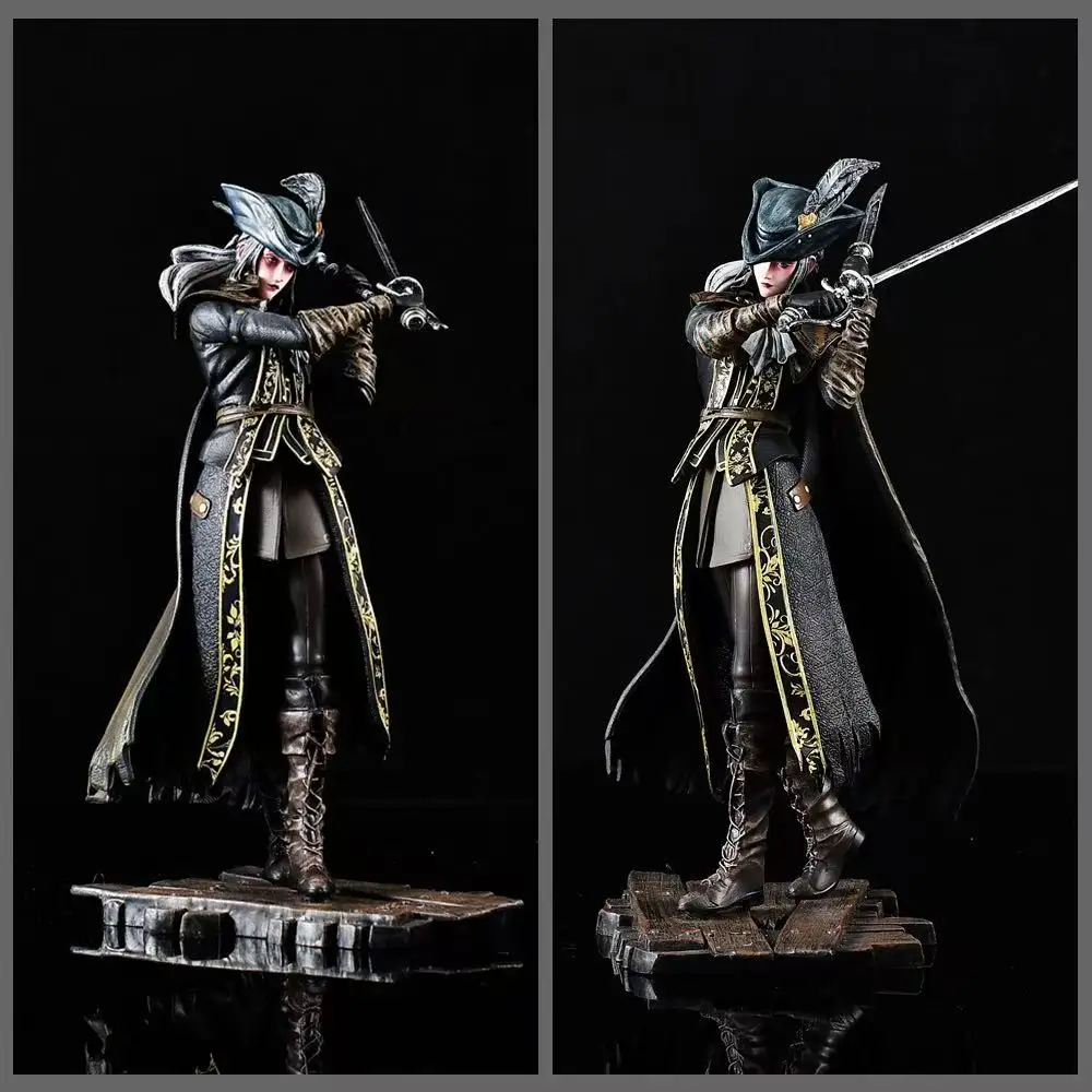 29cm Bloodborne 레이디 마리아 피규어 마리아 피규어 입상 모델 동상 인형 컬렉션 데스크 장식 장난감 어린이 생일 선물