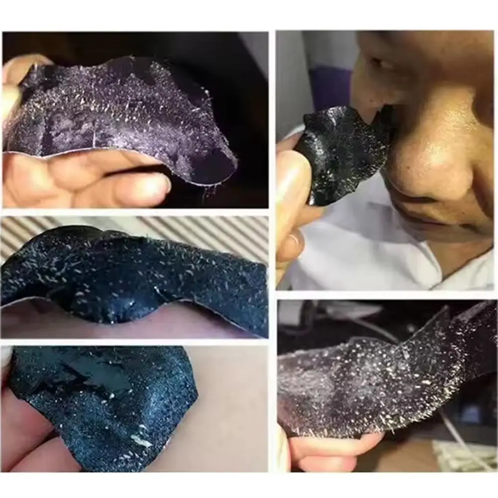 จมูก Blackhead Remover หน้ากากแถบจมูก 10 ชิ้นจมูกทําความสะอาดสติกเกอร์ทําความสะอาดรูขุมขนดูดซับน้ํามันและสิ่งสกปรก 2025 ใหม่