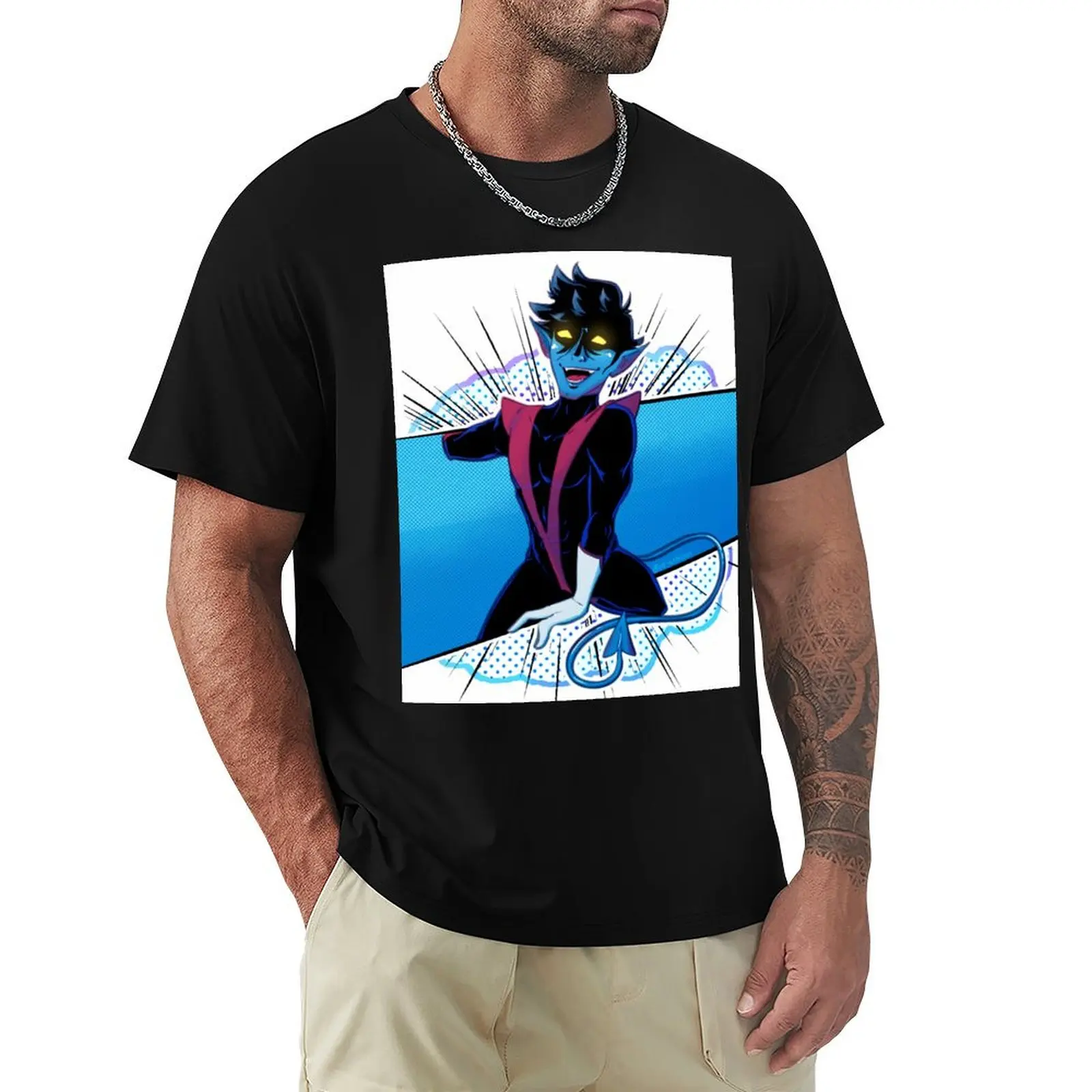 

Nightcrawler X Men '97 T-Shirt Anime t-shirt Personalized t-shirt funny gifts hippie clothes mens graphic t-shirts funny