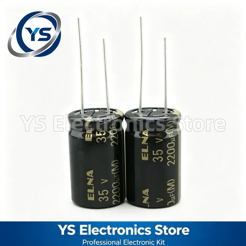 10-50pcs ELNA RA3 Series 35V2200UF 16x25mm RA3-35V222MJ6# 2200UF 35V 2200UF35V Audio Electrolytic Capacitor New Original 20%